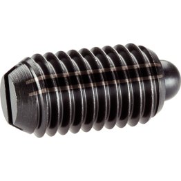 Şuruburi de presiune, cu bolţ şi fantă - INCH/oțel automat, forța arcului mărită | d1=1/4-20 | 2B020.0072
