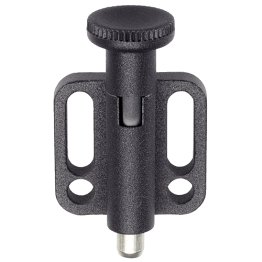 Opritoare cu indexare, cu flanşă înşurubabilă, orizontală/cu buton şi blocator | d1=5 mm | 22110.0345