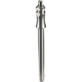 Ştifturi opritoare cu bilă, autoblocant, cu mâner standard | d1=8 mm / l1=10 mm / Oțel inoxidabil 1.4305 | 22370.0032