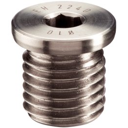 Bucşe de poziţionare, pentru ştifturi cu bilă şi acţionare simplă/cu hexagon interior | d1=12 mm / d2=M24 | 22400.0912