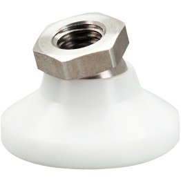 Suporturi articulate/atenuator din termoplastic, element cu bilă din oțel inoxidabil | d1=M16 / Termoplastic | 22590.0116