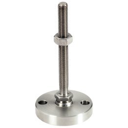 Suporturi articulate, cu găuri de fixare/atenuator și element bilă cu bolț din oțel inoxidabil | d1=M12 / l1=150 mm | 22590.0856