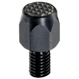Știfturi de poziționare, striate sau ascuţite/cu plăcuță din pulbere sinterizată, cu striații și tijă filetată | l1=20 mm / d1=M10 | 22680.0101
