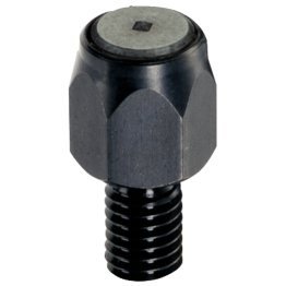 Știfturi de poziționare, striate sau ascuţite/cu placuță din pulbere sinterizată, cu vârf și tijă filetată | l1=10 mm / d1=M6 | 22680.0063