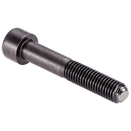 Şuruburi de presiune cu bilă, cu cap, bilă teşită/suprafață plană | d1=M24 / l2=~ 120 mm / Oţel tratat termic | 22710.0746