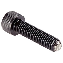 Şuruburi de presiune cu bilă, cu cap, bilă teşită/suprafață striată | d1=M16 / l2=~ 40 mm / Oţel tratat termic | 22710.0962