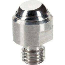 Opritoare oscilante/cu filet exterior, bilă teşită, suprafaţă plană | d1=20 mm / d2=M10 / oțel inoxidabil | 22730.0119