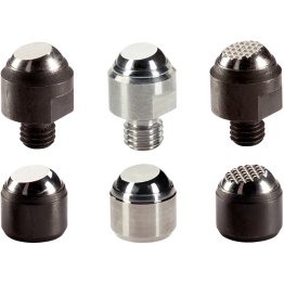 Opritoare oscilante/cu filet exterior, bilă teşită, suprafaţă cu striaţii | d1=50 mm / d2=M24 / Oţel tratat termic | 22730.0360