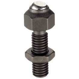 Opritoare oscilante, ajustabile/cu bilă teşită, suprafaţă plană | s=17 mm / d1=M10 / Oţel tratat termic | 22740.0016