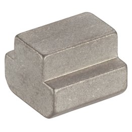 Piuliță pentru canal T, DIN 508, semi-finisat | Mărimea nominală fantă=14 mm / oțel inoxidabil | 23010.0750