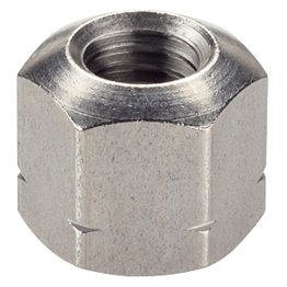 Piuliţe de fixare, DIN 6330 (înălţimea 1,5d)/cu suprafaţa sprijin sferică, forma B | d1=M16 / oțel inoxidabil | 23070.0116