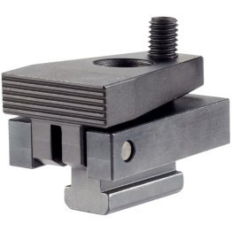 Bride de fixare pe masa utilajului, fără pârghie/cu falcă de prindere plană | Mărimea nominală fantă=10 mm / d1=M8 | 23210.0501