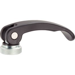 Pârghii excentrice rapide, cu filet interior/cu filet interior, reglabil | l=63 mm / d1=M5 / oțel | 23390.0103
