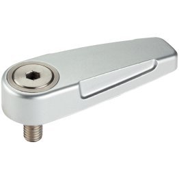 Mâner rotativ, pe o singură parte | d1=M8 / argintiu | 24100.0151