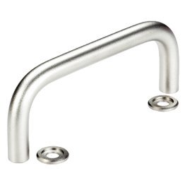 Mânere tip U, cu saibă/oțel inoxidabil | d1=10 mm / l=200 mm / Oțel inoxidabil 1.4305 | 24310.0660