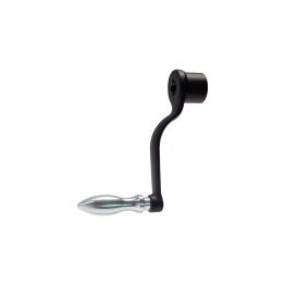 Manivele, DIN 468 pârghie în formă de S şi capăt pătrat DIN 79/cu manetă fixă (EH 24450., DIN 39), forma F | l=100 mm / s=12 mm | 24330.0330
