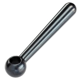 Mânere de prindere conice, DIN 99/oblic, cu gaură netedă, forma L | l1=200 mm / oțel | 24470.0120